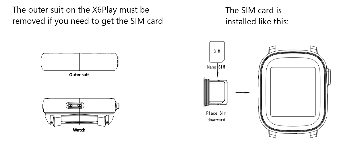 X6Play: Quick user guide (USA) – Xplora